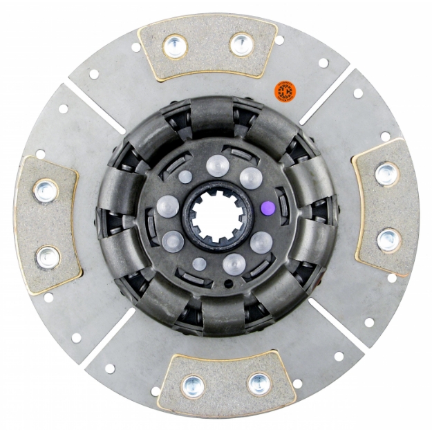 Picture of 9" Transmission Disc, 4 Pad, w/ 1-1/8" 10 Spline Hub - Reman