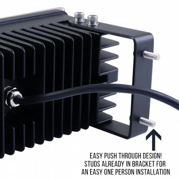 Picture of CREE LED Center Headlamp, Flood Beam, 9600 Lumens