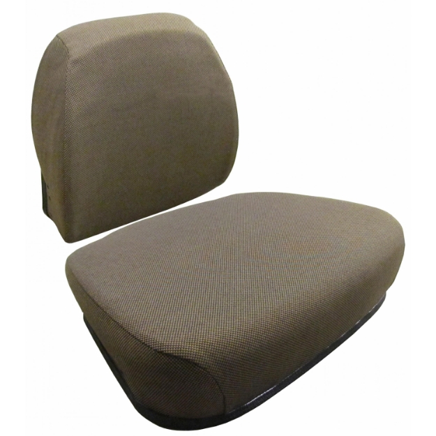 Picture of Cushion Set, Dark Brown Fabric, Personal Posture w/ Hydraulic Suspension - (2 pc.)