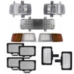 Picture of Complete LED Light Kit for Case IH Magnum Tractors w/ Vertical Mid-Body Lights