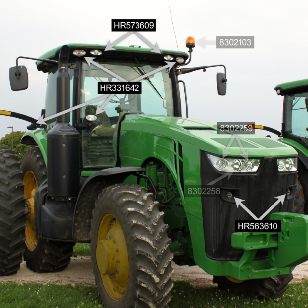 Picture of LED Light Kit for John Deere R Series Tractors