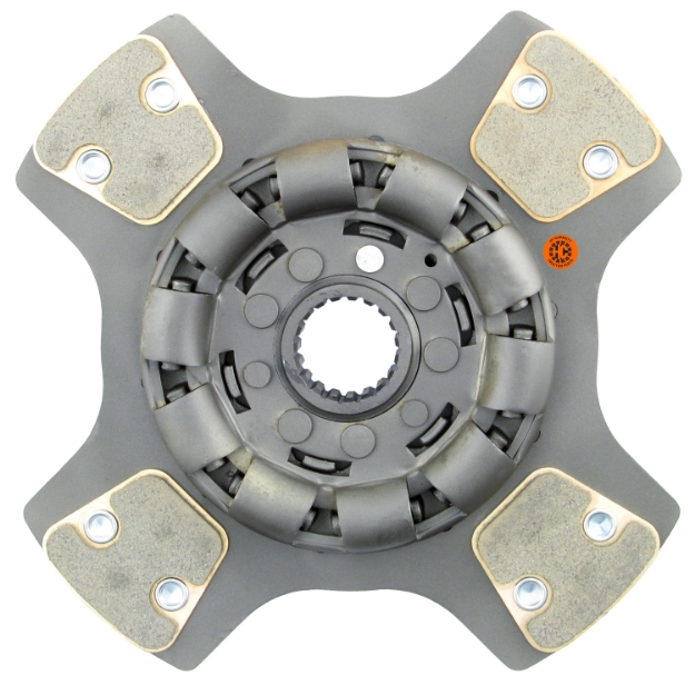 Picture of 11" Transmission Disc, 4 Pad, w/ 1-1/2" 19 Spline Hub - Reman