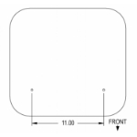 Picture of Seat Cushion, Black Vinyl