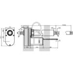 Picture of Dana/Spicer Inner Yoke Shaft Assembly, MFD, LH