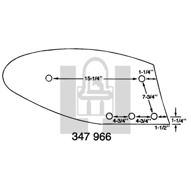 Picture of Rear Crankshaft Seal Housing Gasket