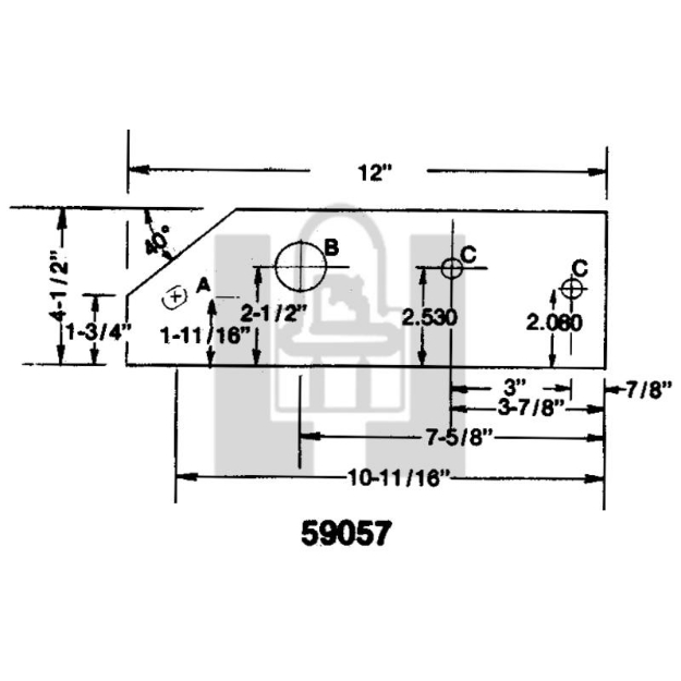 Picture of Exhaust Valve, 1.586" Head Diameter, 6.240" Length, 45 Degree