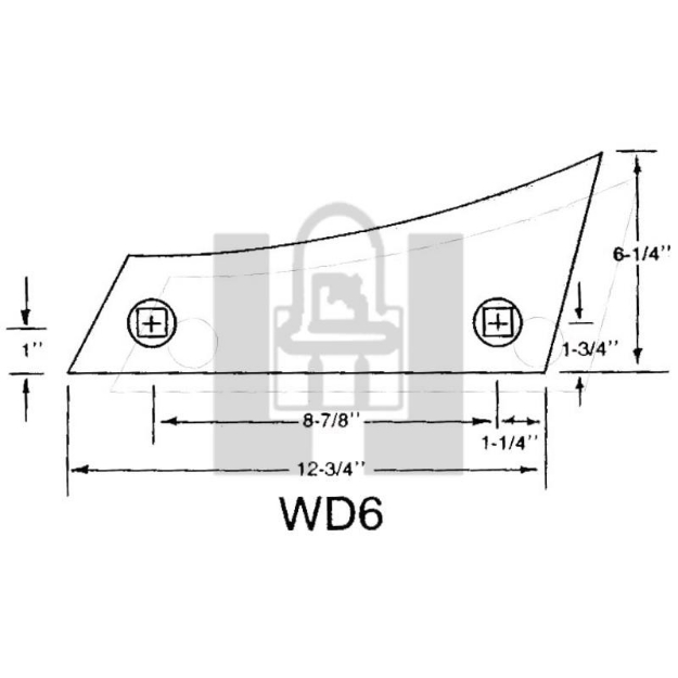 Picture of Shin To Fit John Deere 16" HS bottoms