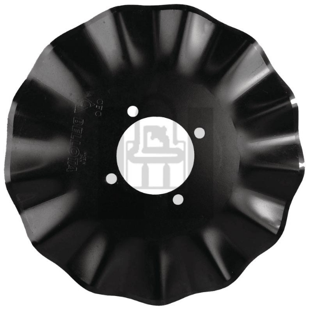 Picture of 16" 13 wave, 1" cut to fit Yetter 4 bolt.