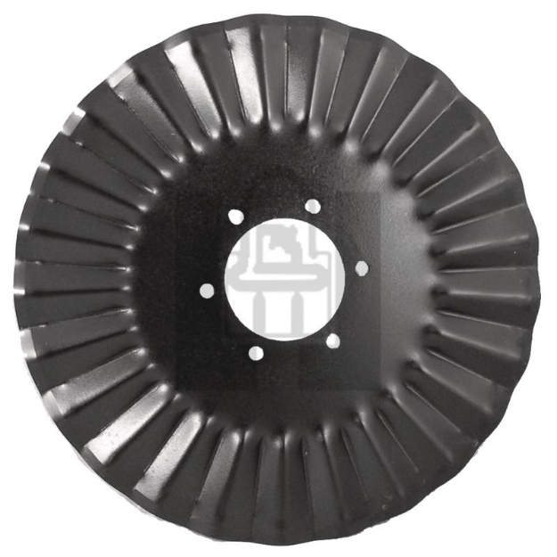 Picture of 17" 25 Wave blade to fit Unverferth Rawson 6 bolt.